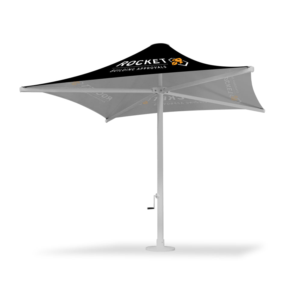 3m x 3m Custom 300 Series PVC | Umbrellas