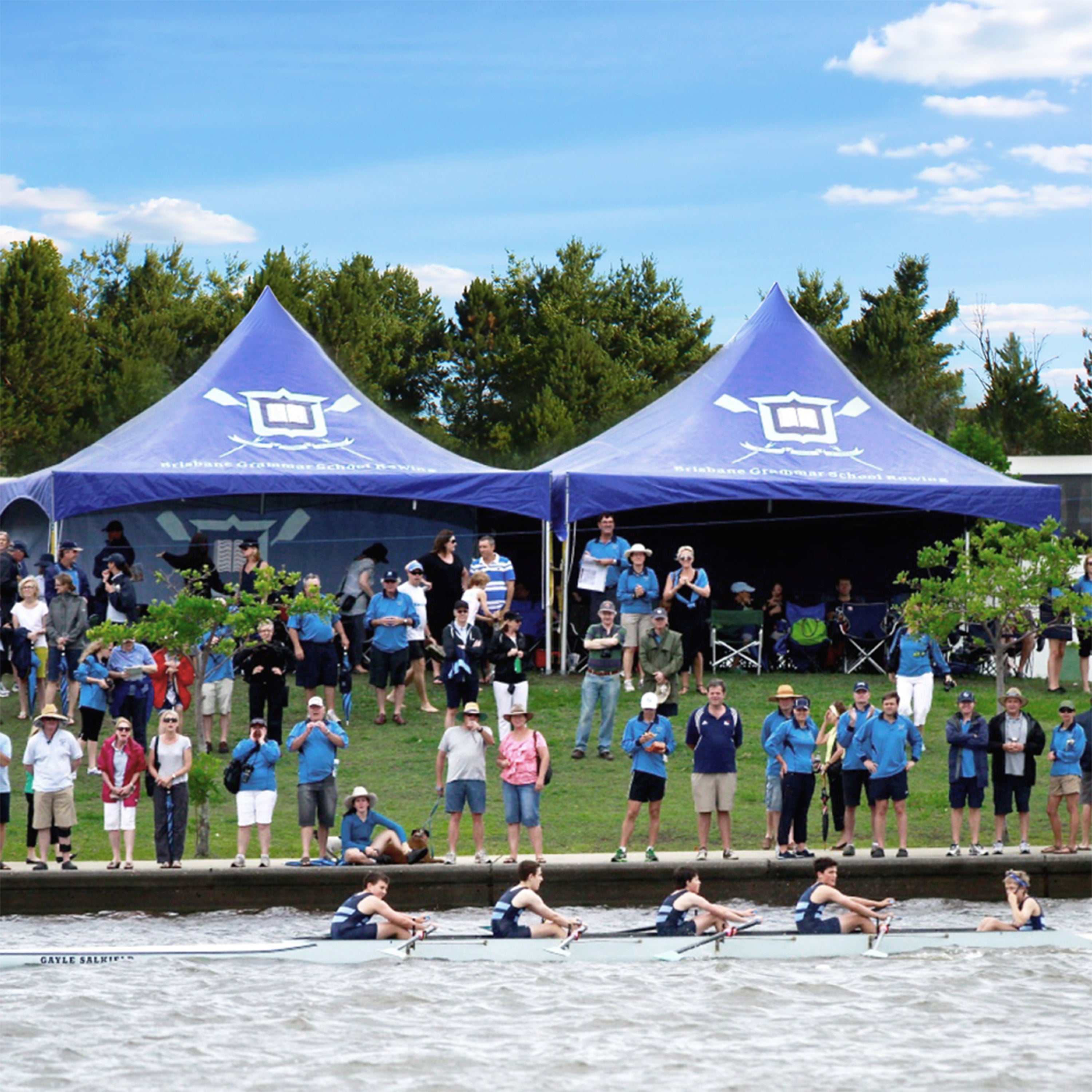 5m x 5m Custom Printed Pavilion | Semi-Permanent Tents