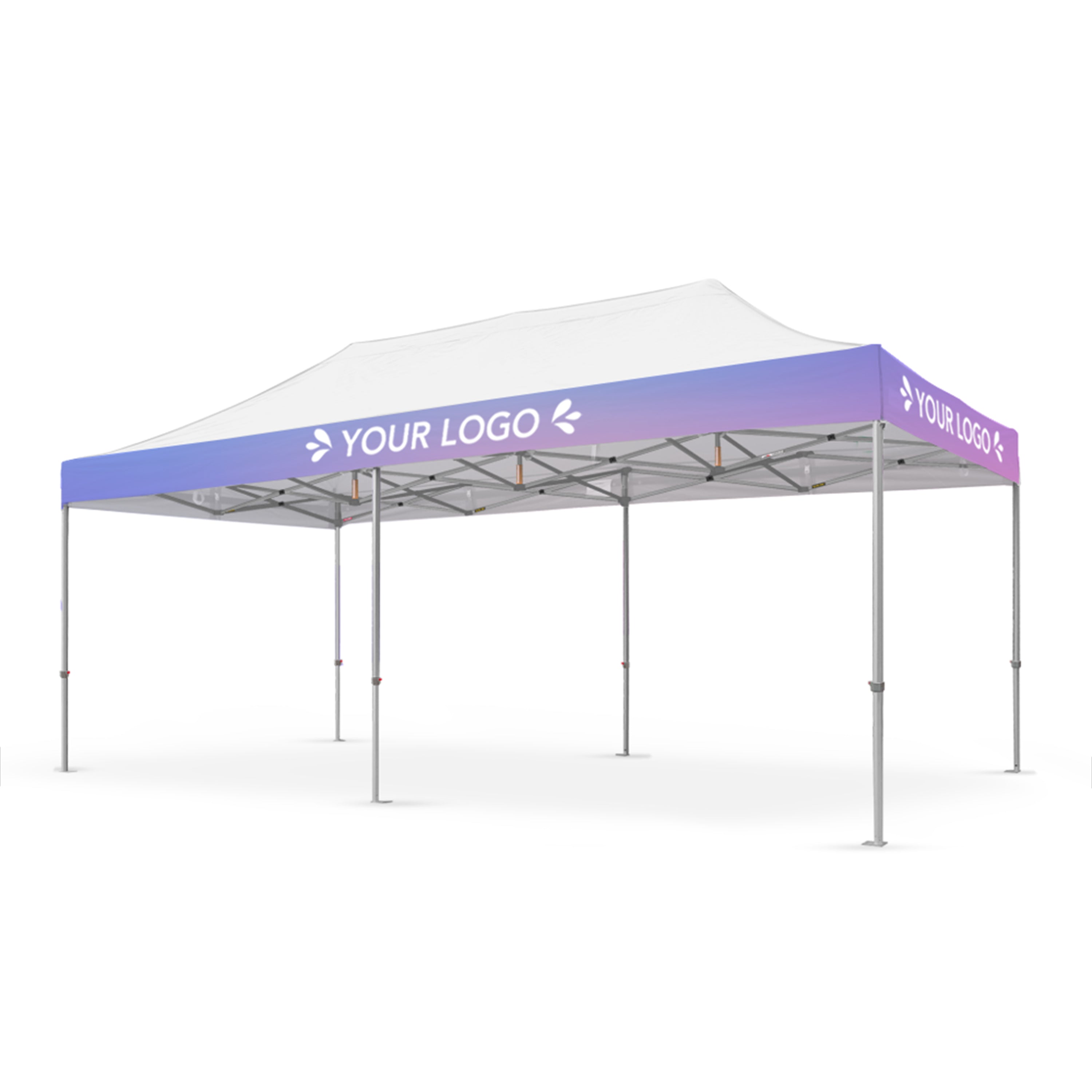 3m x 6m Printed Folding Marquee
