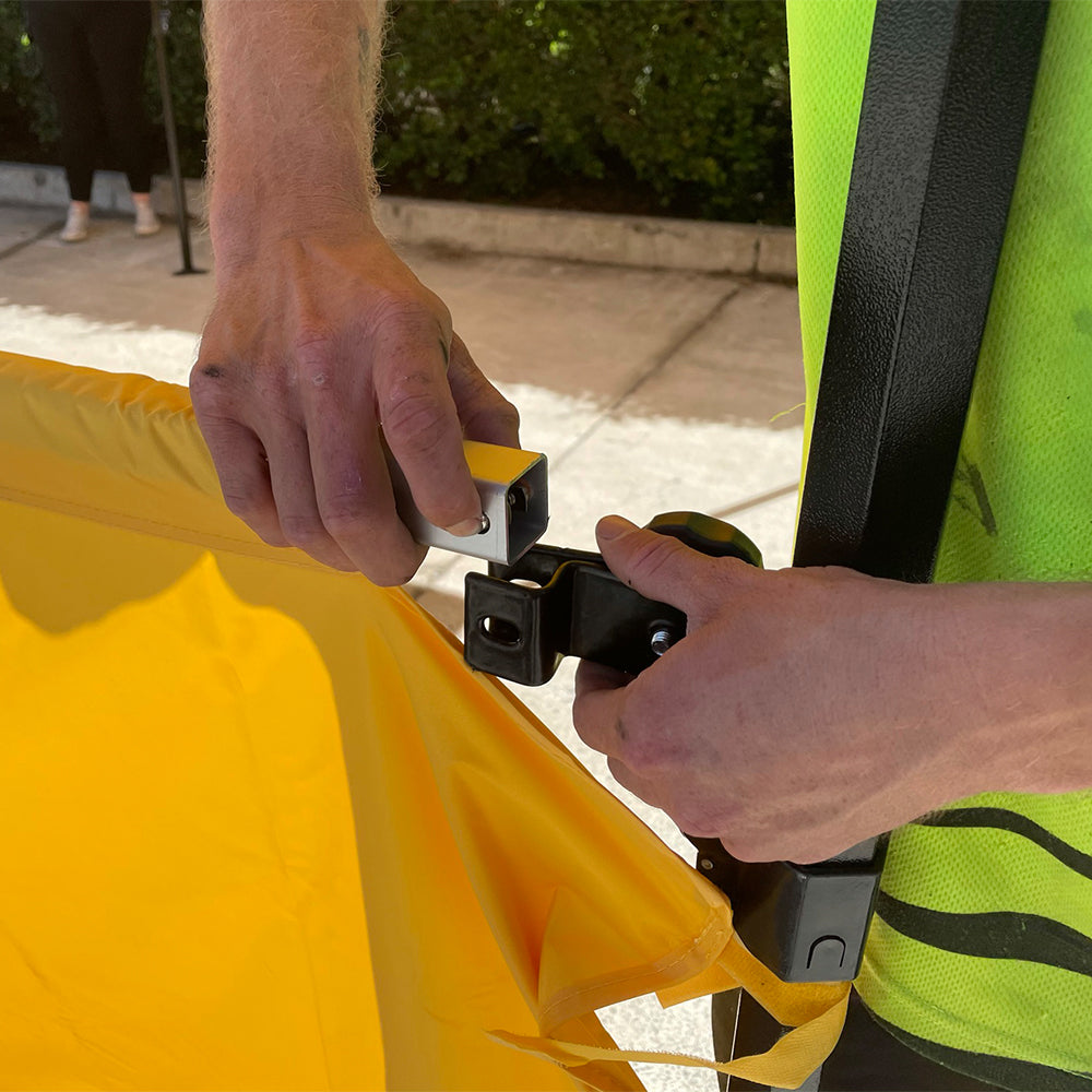 4m Printed Marquee Half Wall | Marquee Accessory