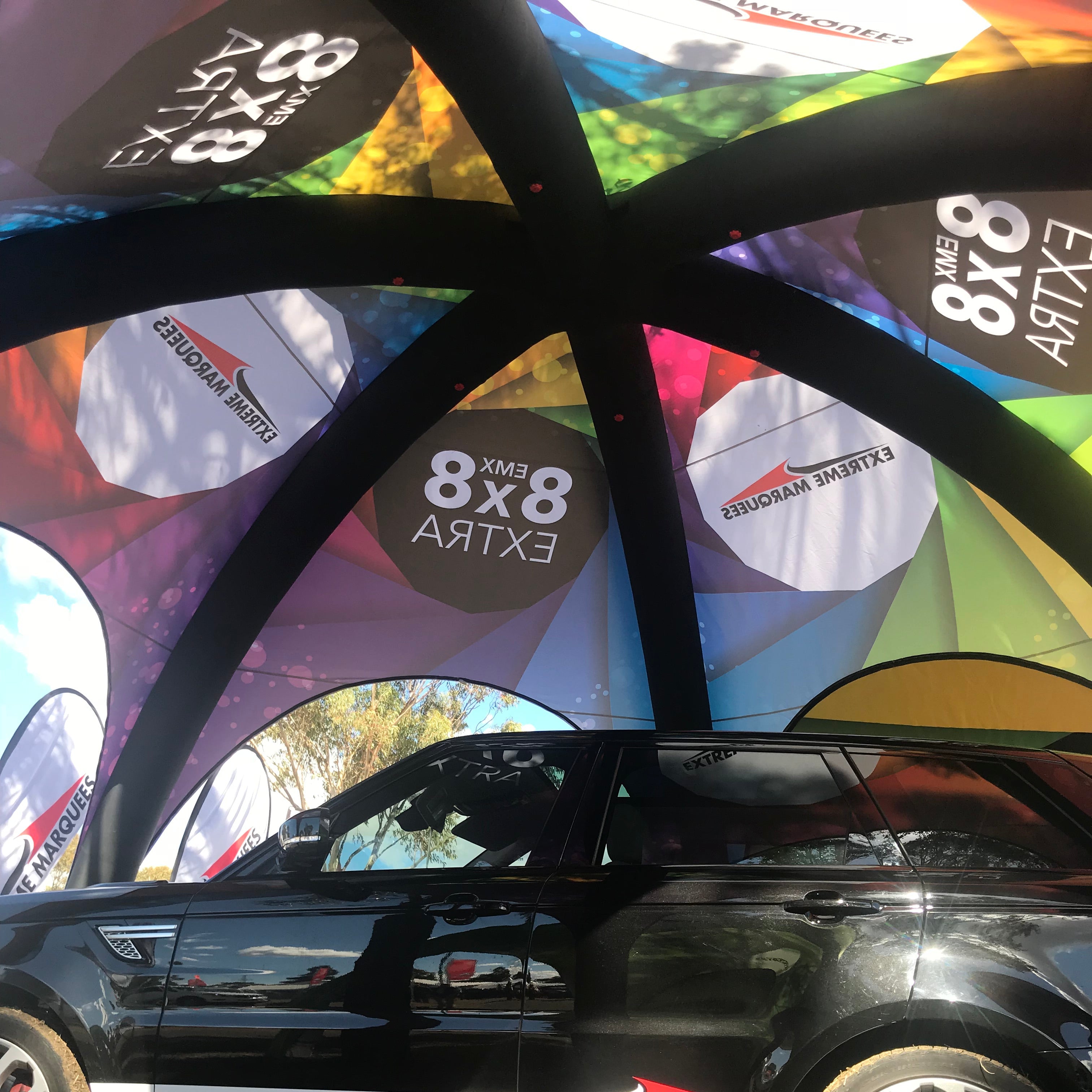 8m x 8m Gamma | High Pressure Inflatables