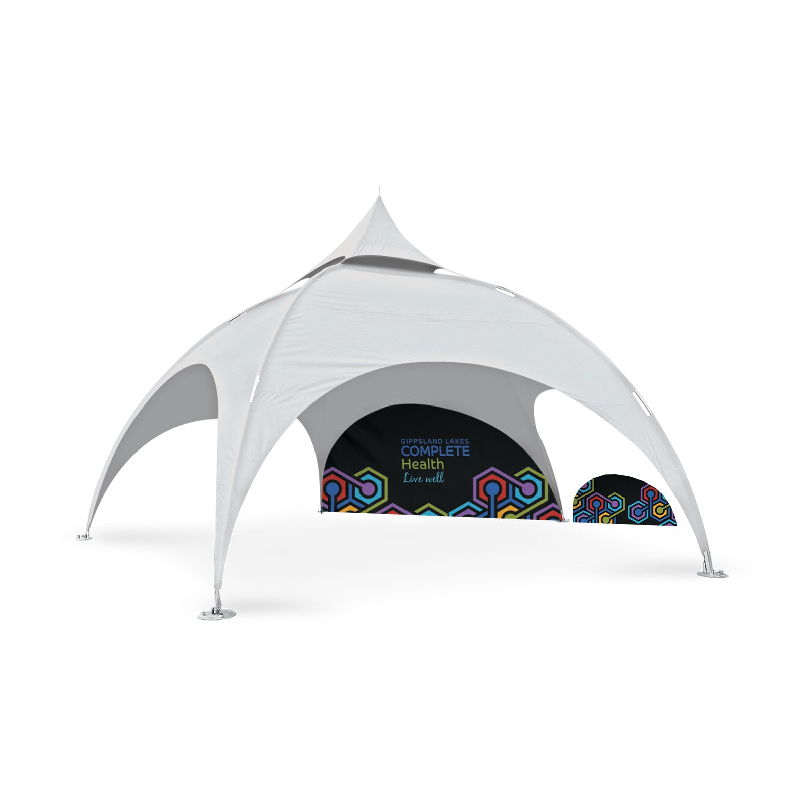 5m Arch Tent Custom Wall | Star Tents