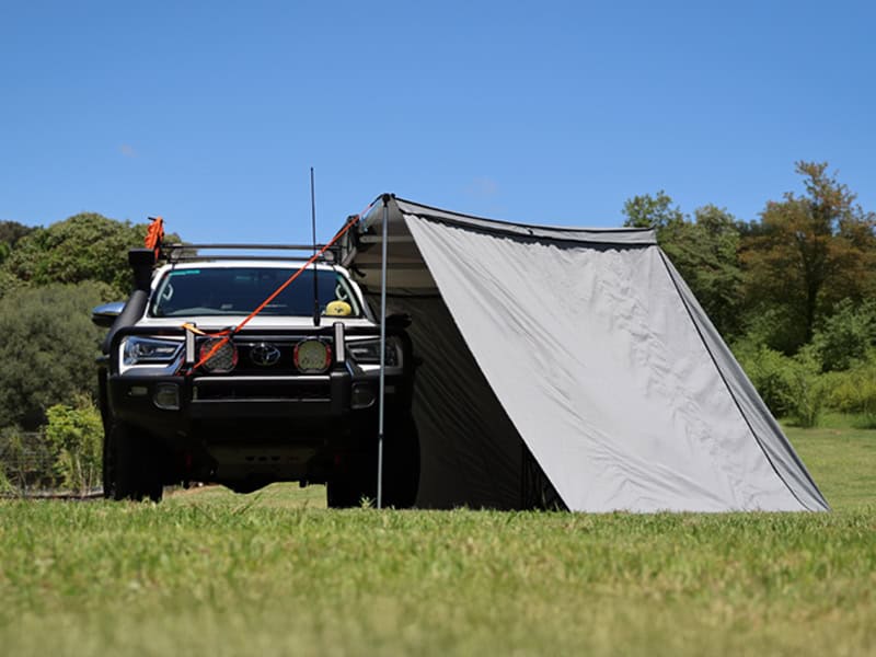 Desert Shade 180° Wall Kit | Car Awning