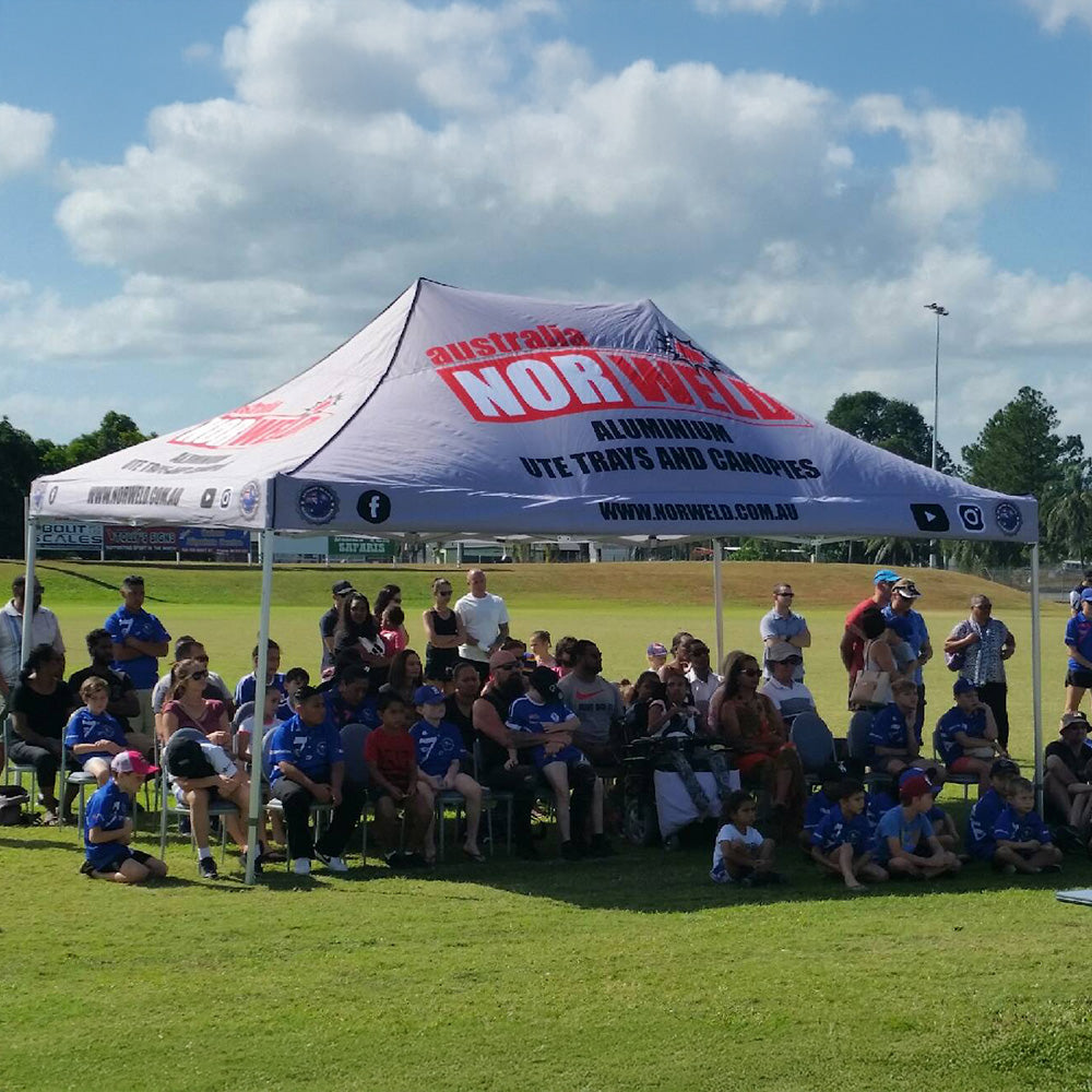 4m x 6m Printed Folding Marquee