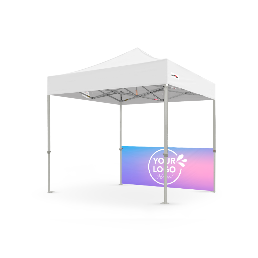 2.4m Printed Marquee Half Wall | Marquee Accessory