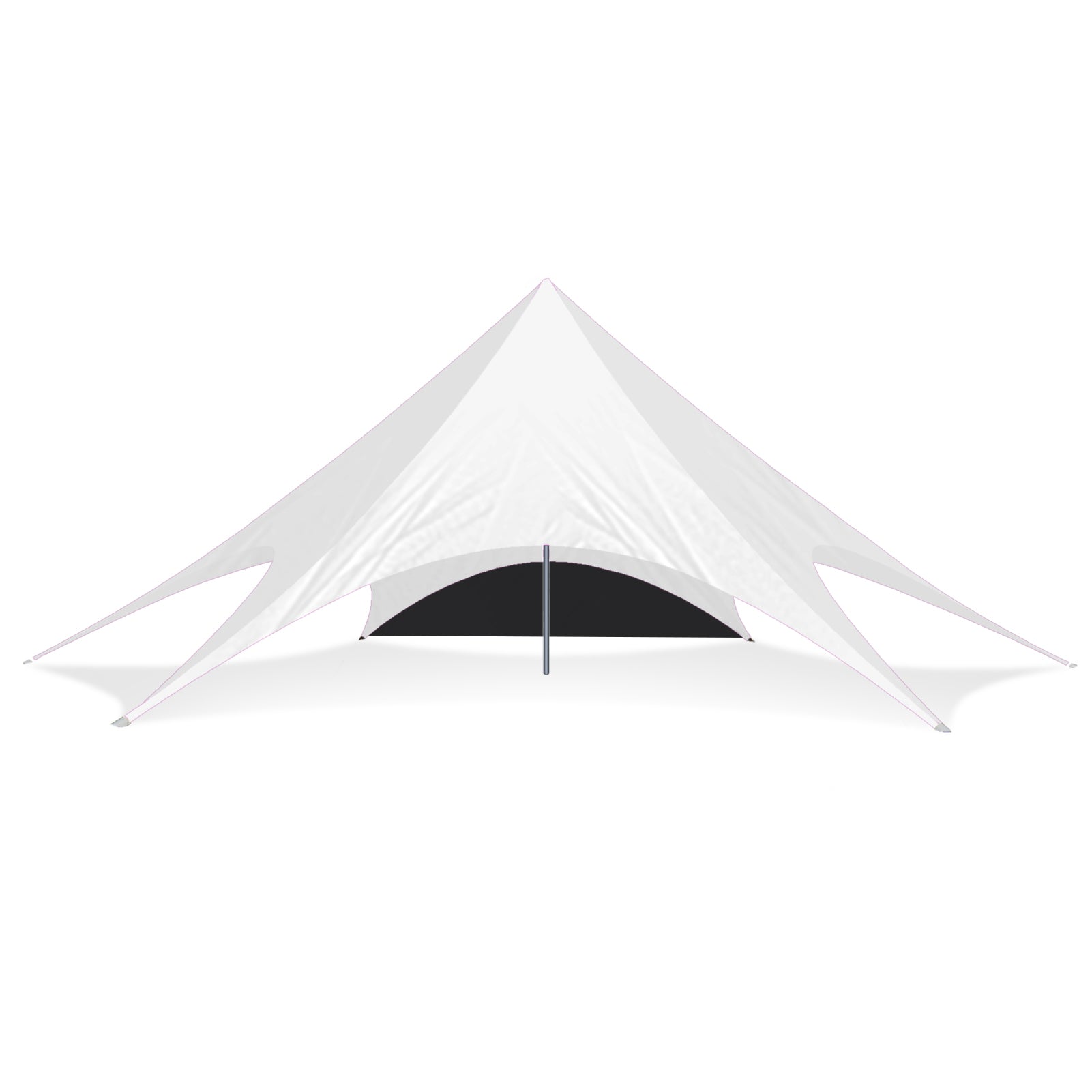16m Star Shade Wall | Star Tents