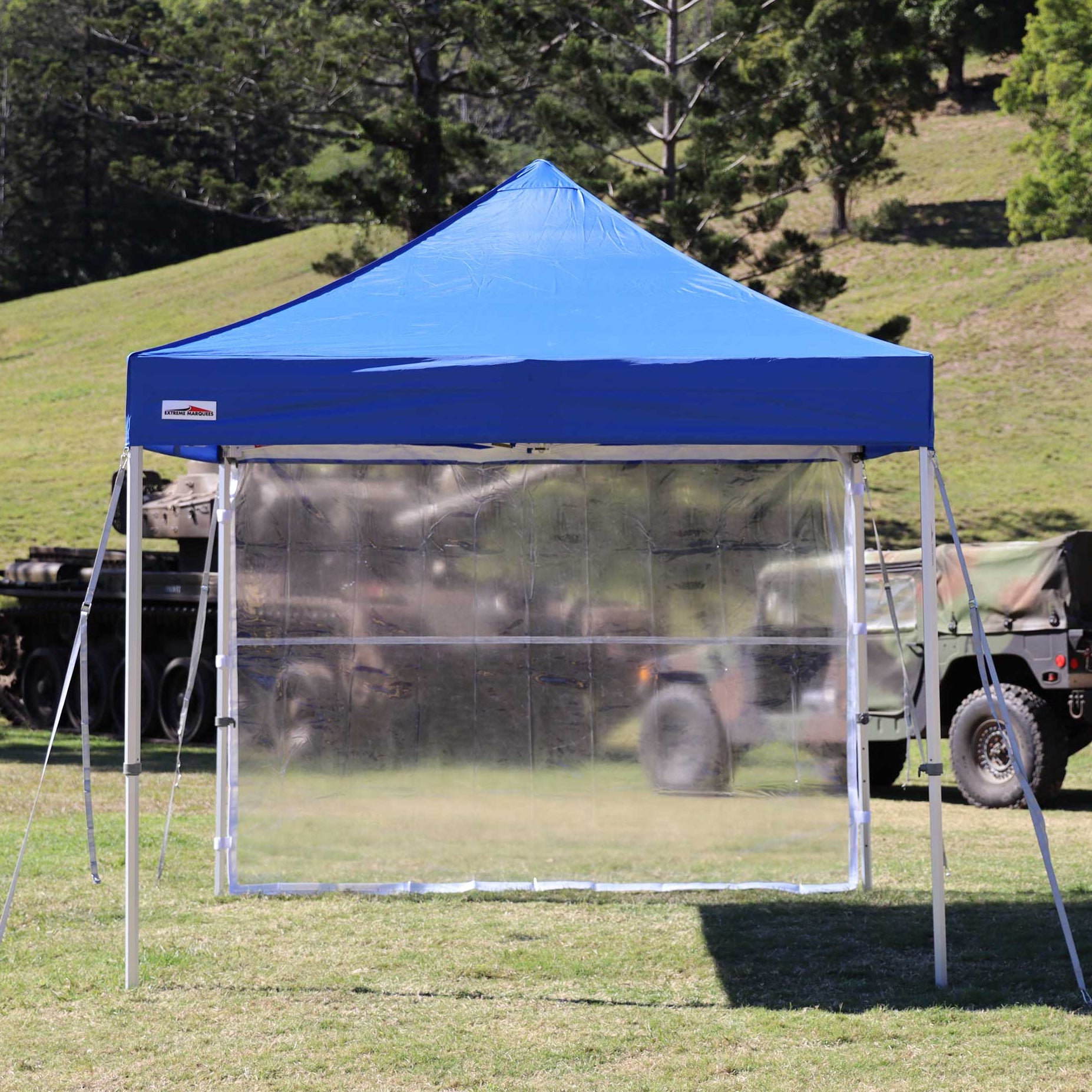 1.5m Marquee Clear PVC Full Wall | Marquee Accessory