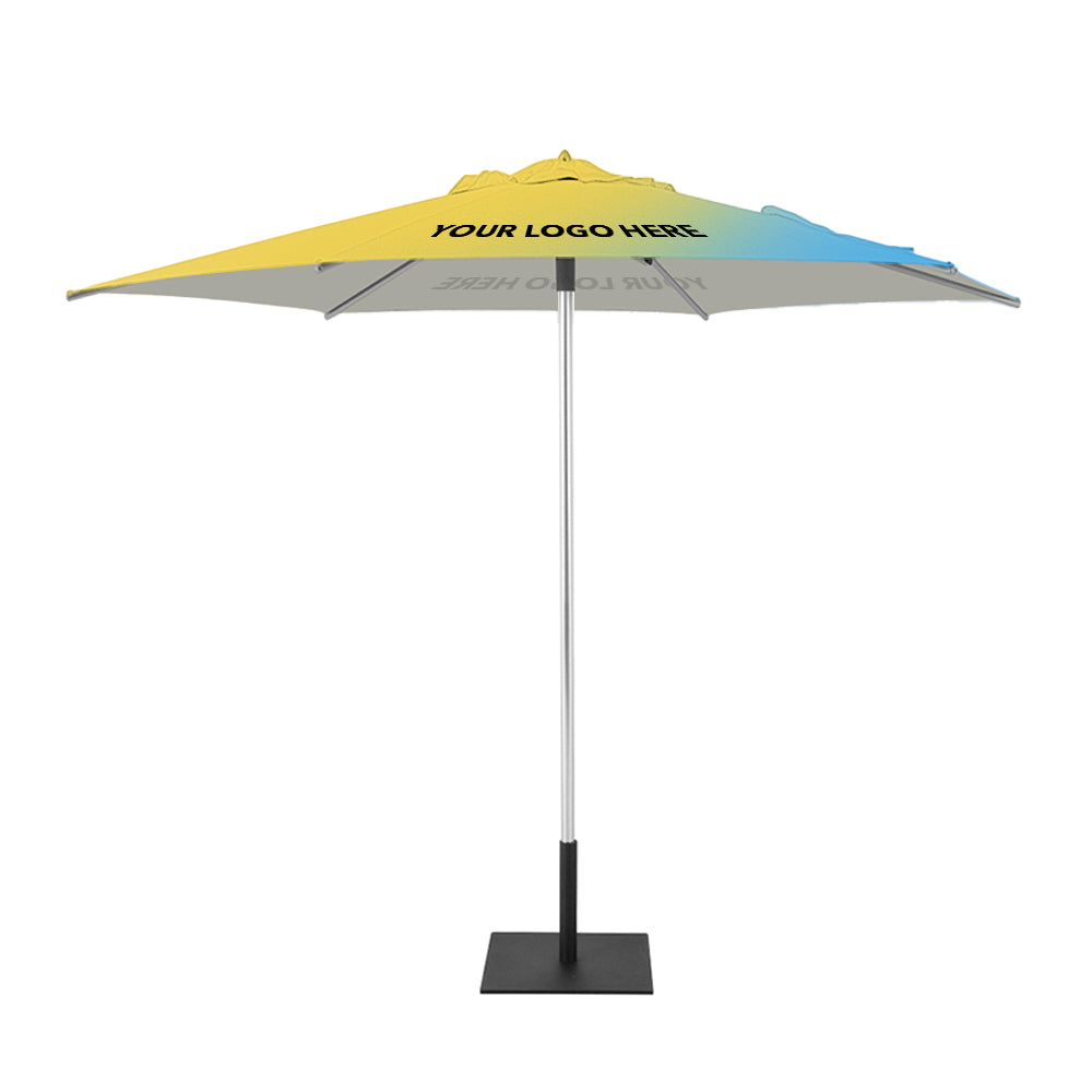 2.7m dia. Custom Printed Classic Octagonal | Umbrellas