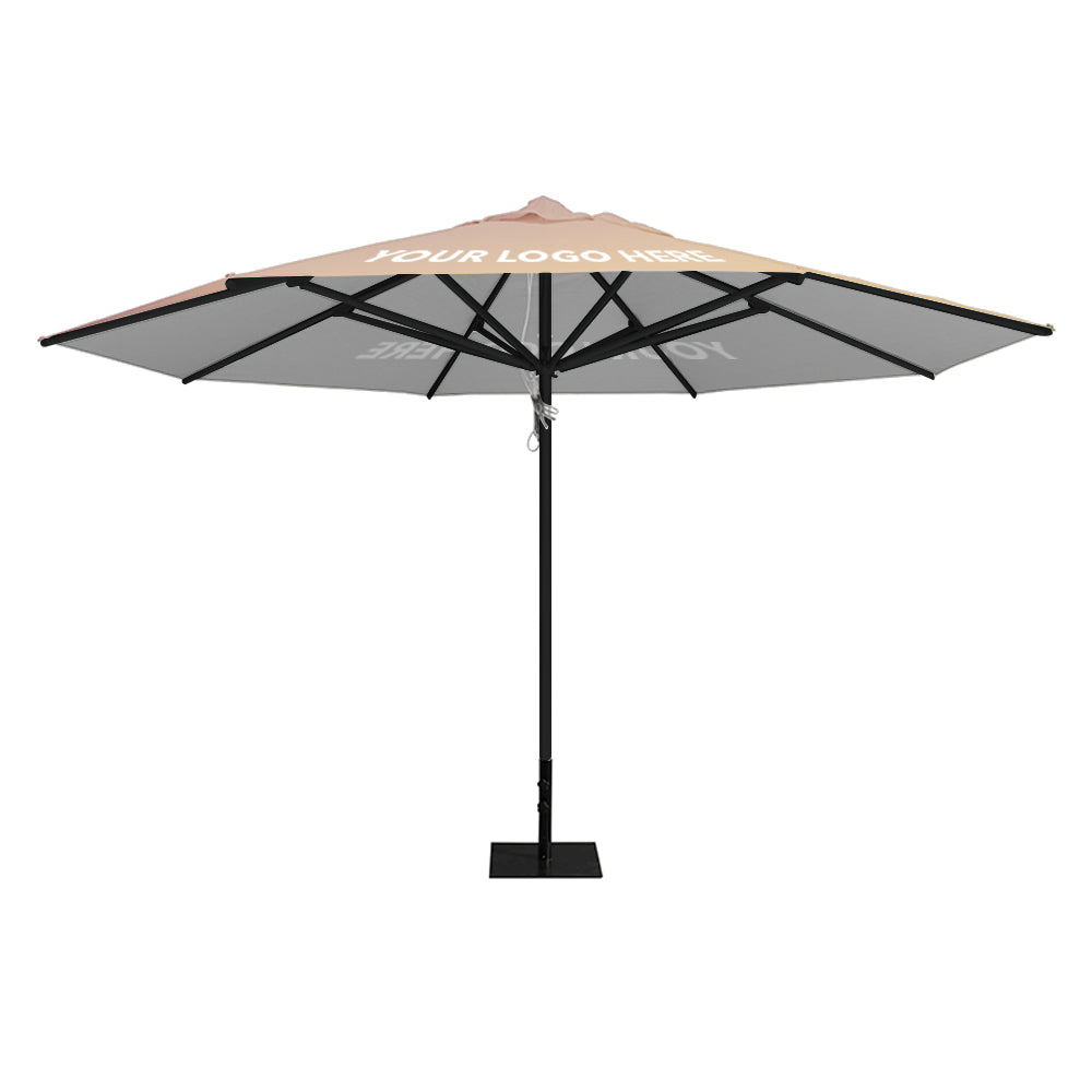 4m dia. Custom Printed Saville Octagonal | Umbrellas