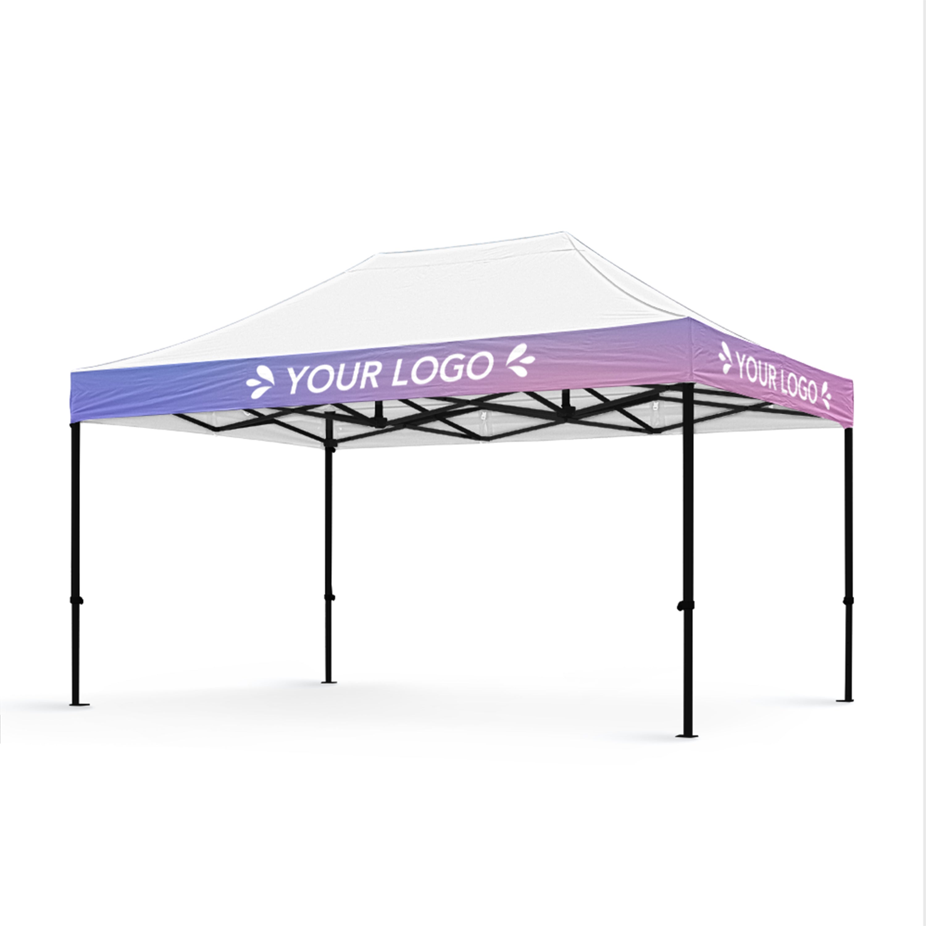 3m x 4.5m Printed Folding Marquee