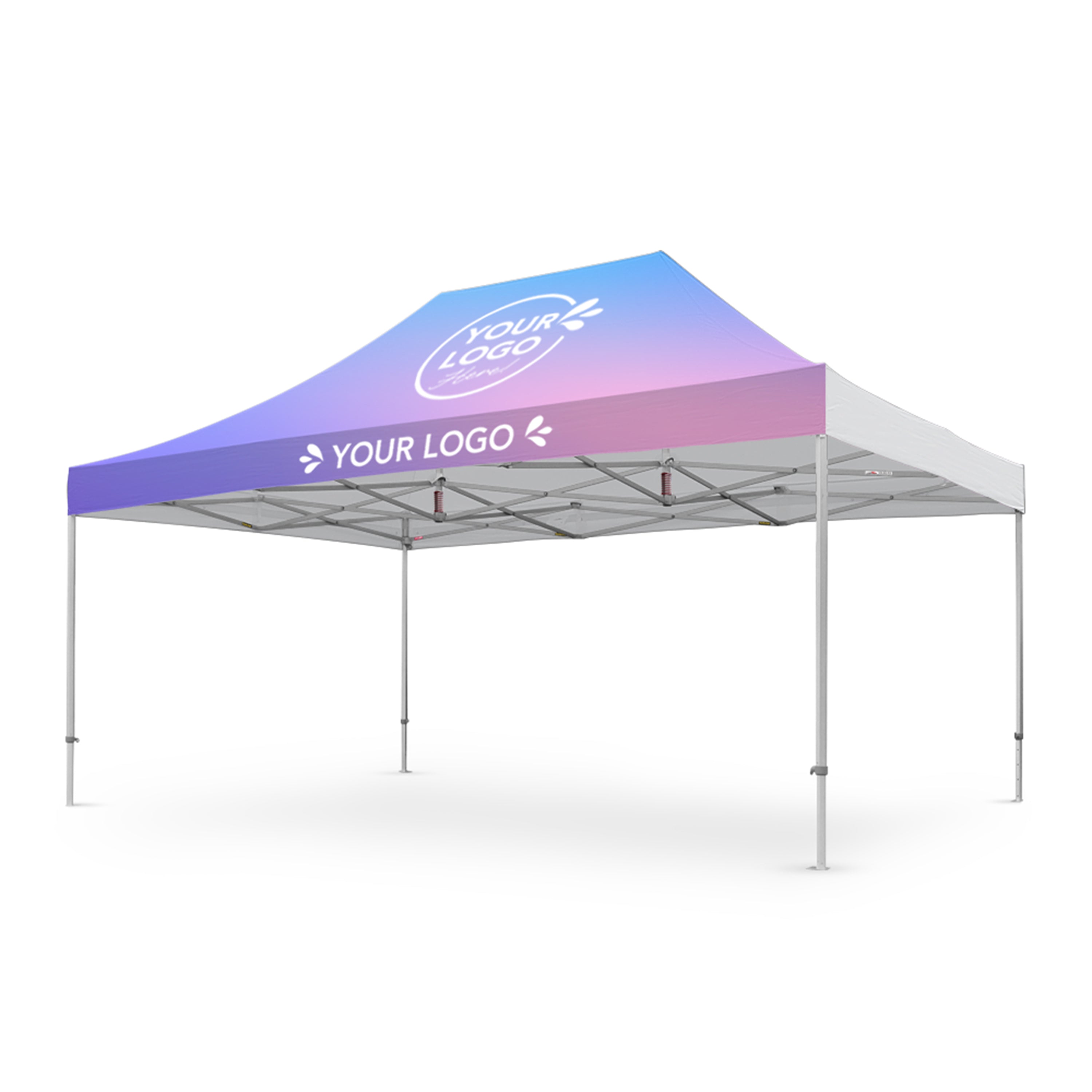 4m x 6m Printed Folding Marquee