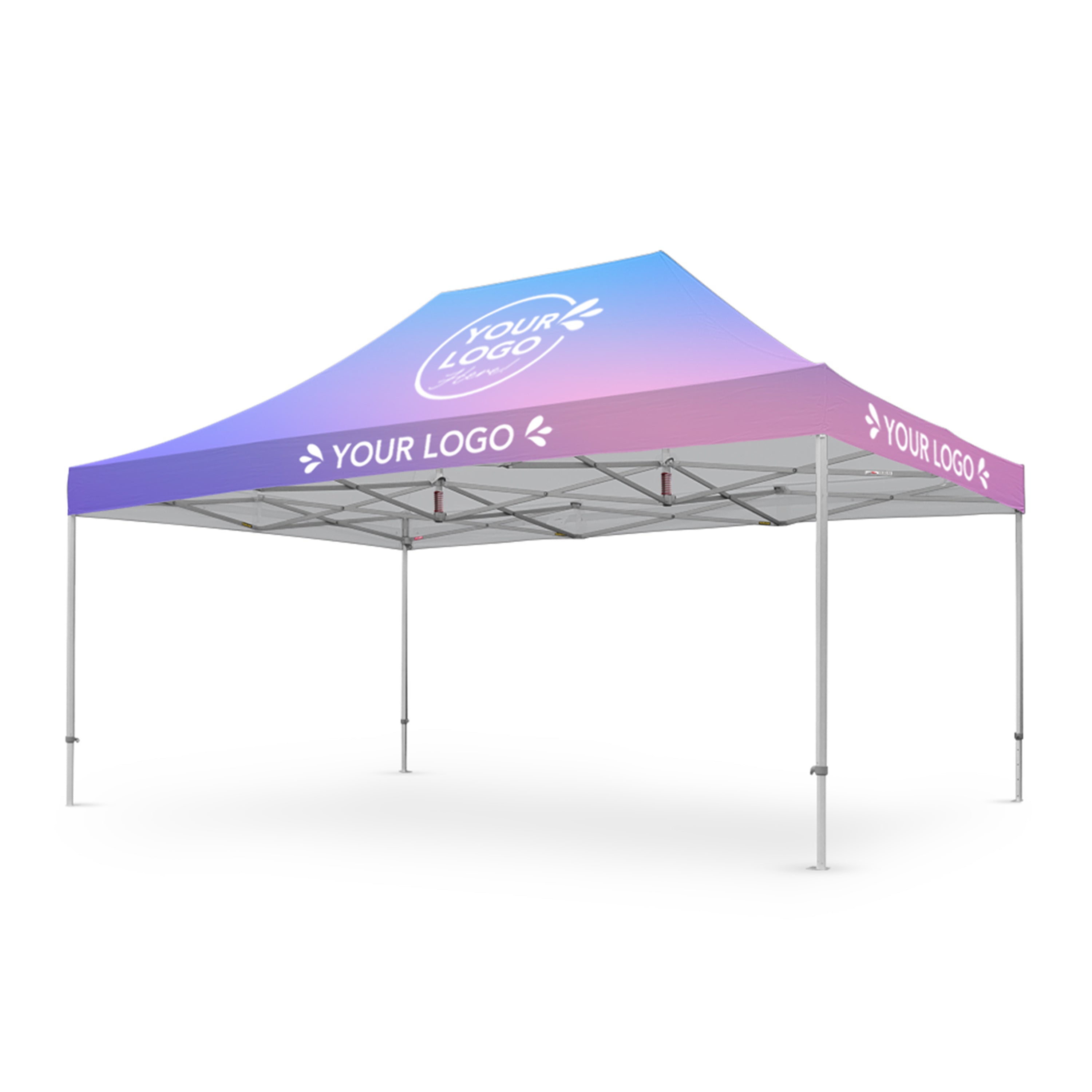 4m x 6m Printed Folding Marquee