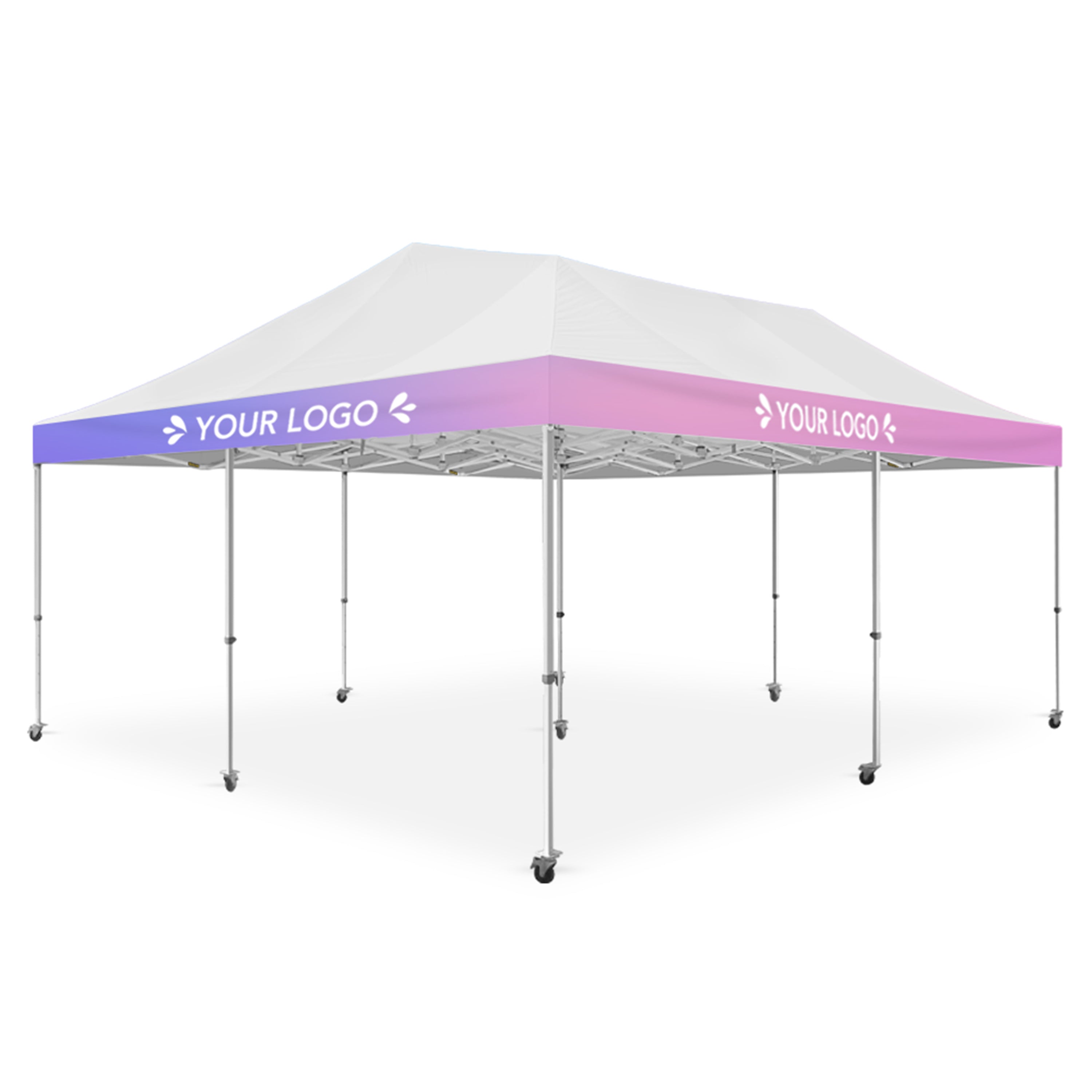 6m x 6m Printed Folding Marquee
