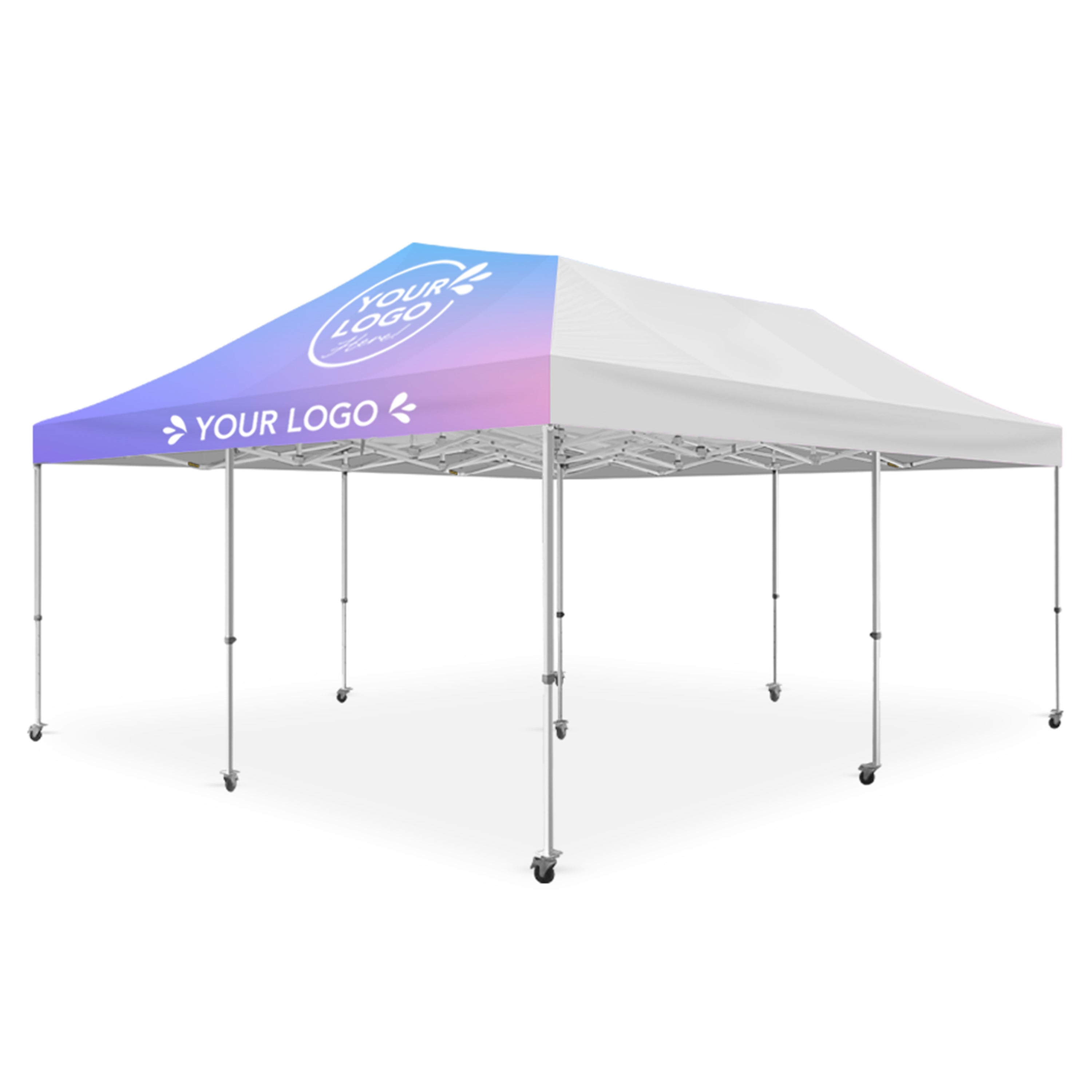 6m x 6m Printed Folding Marquee