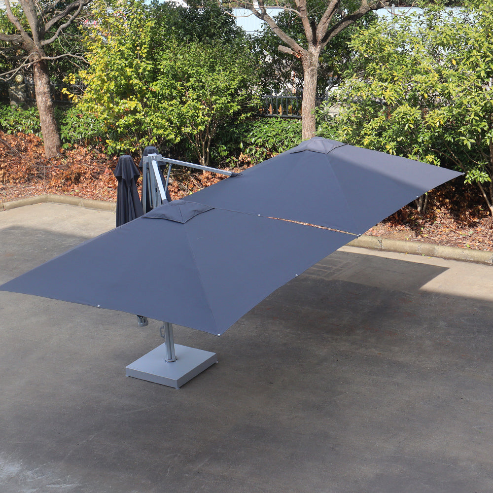 3m x 3m Custom Printed Multi Shade Cantilever | Umbrellas