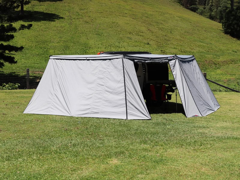 Desert Shade 180° Wall Kit | Car Awning